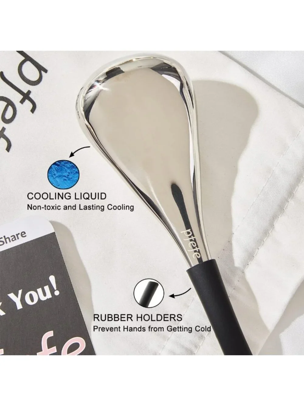 Cooling Ice Globes for Facial Massage, Puffy Eye Relief & Skincare Routine